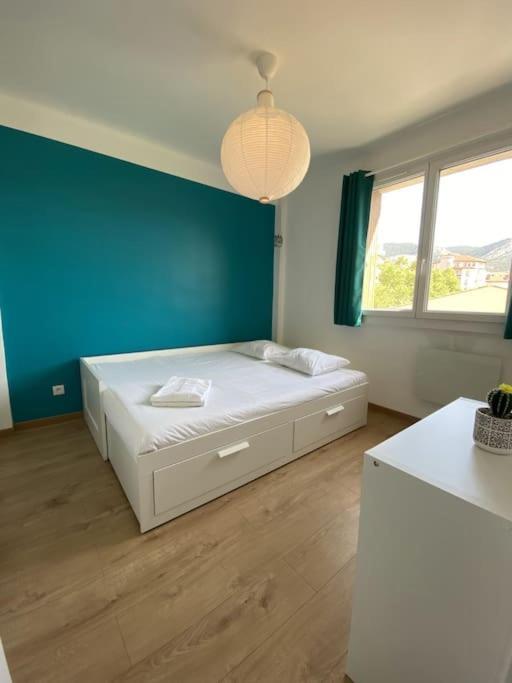 L'Azur 15'Plage 10'Port 5'Train Clim Wifi Pkg Lägenhet Toulon Exteriör bild