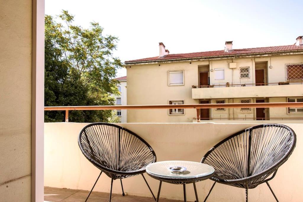 L'Azur 15'Plage 10'Port 5'Train Clim Wifi Pkg Lägenhet Toulon Exteriör bild