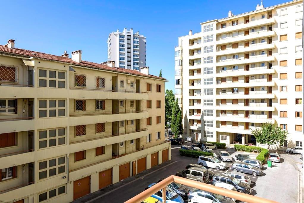 L'Azur 15'Plage 10'Port 5'Train Clim Wifi Pkg Lägenhet Toulon Exteriör bild